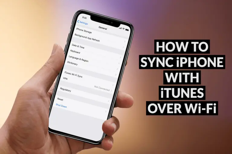 How To Sync IPhone Or IPad With ITunes Over Wi-Fi Wirelessly